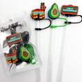 Straw Topper 3 pack - Holy Guacamole, Piñata, Avocado 