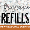 Plant Car Air Freshener Diffuser Refills - Refill Oils ONLY: Fall Fragrance - Random Bestseller