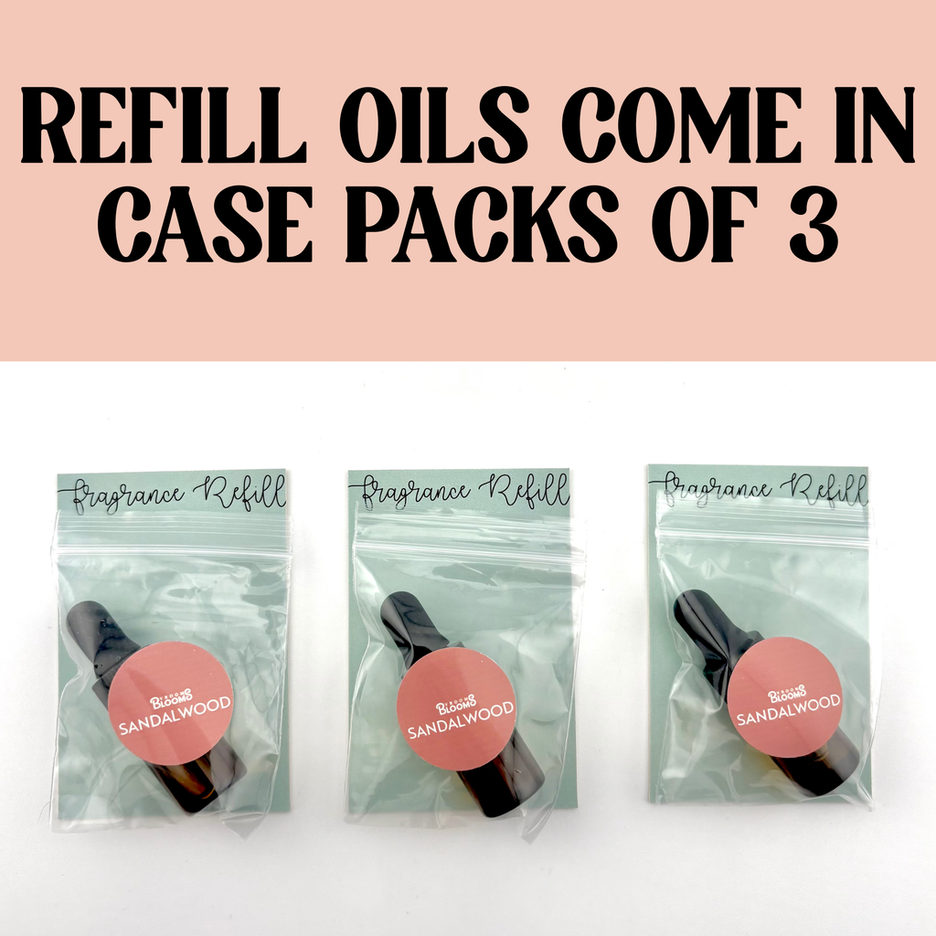Plant Car Air Freshener Diffuser Refills - Refill Oils ONLY: Fall Fragrance - Random Bestseller