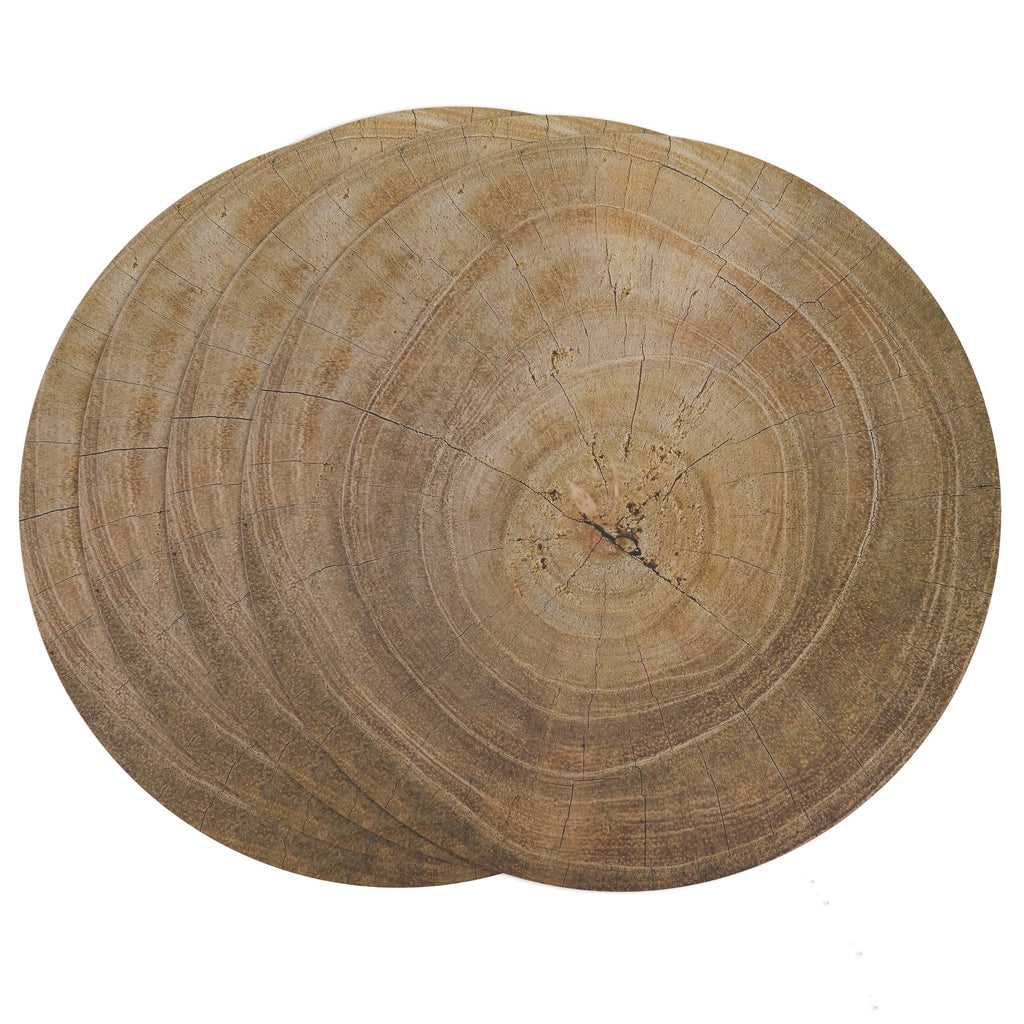 Wood Print Placemat: Natural / 15"