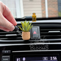 Short Aloe Vera Plant Vent Clip Car Air Freshener (Reusable): Warm & Woodsy Random Bestseller