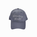 Throwing Shade Grey Polyester Baseball Hat