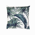 Leaf Arrange Outdoor Pillow Black Polyester