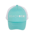 Beach Bebe Kids Blue Polyester Baseball Hat