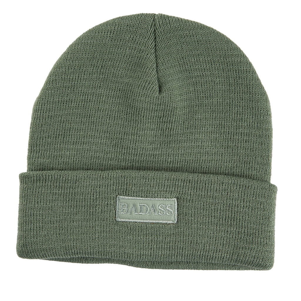 SALE Acrylic 9" Green Bada** Beanie