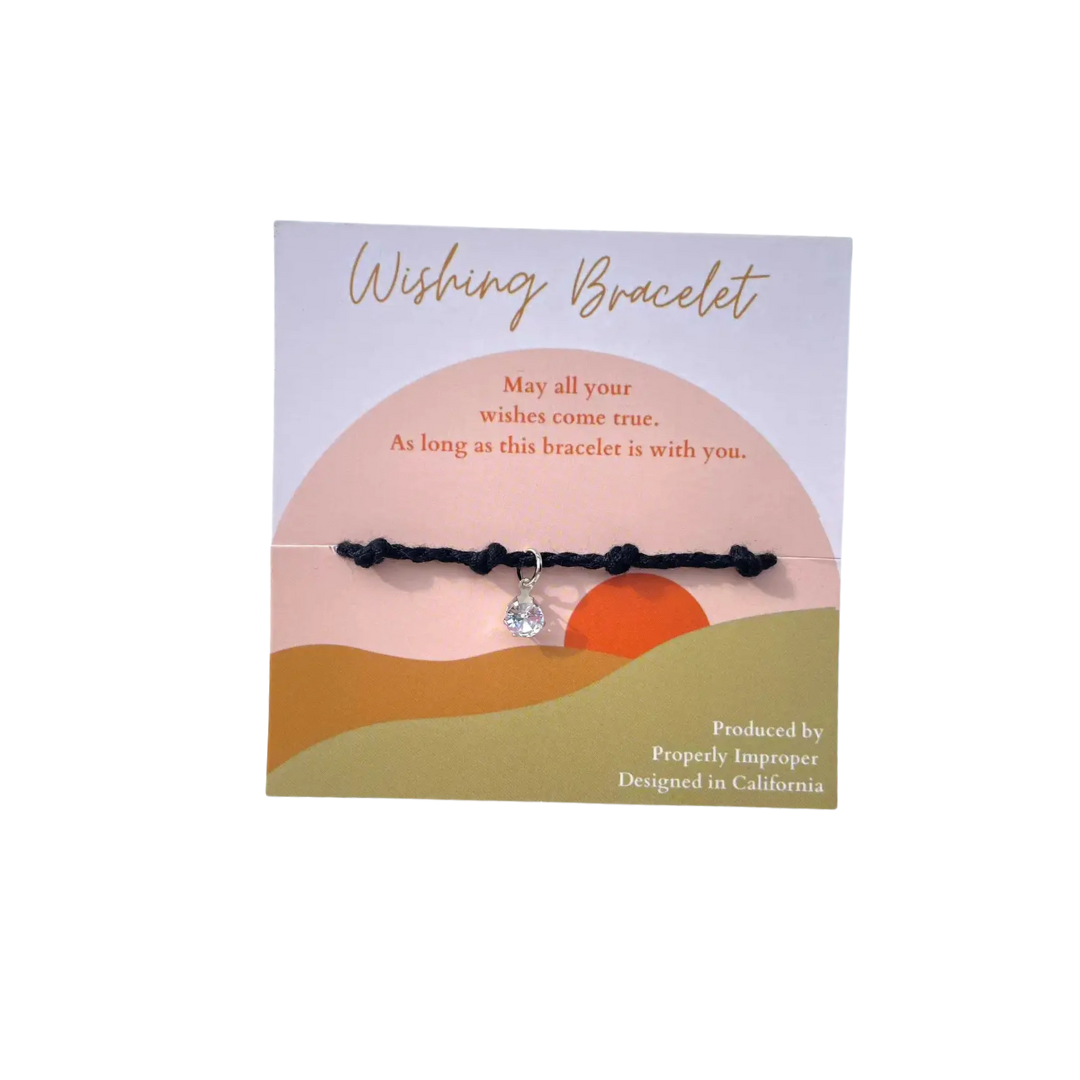 SALE - Wishing Bracelet With Charm: Heart