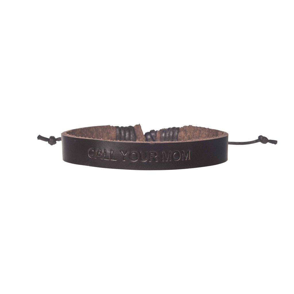 SALE Call Your Mom Black Bracelet