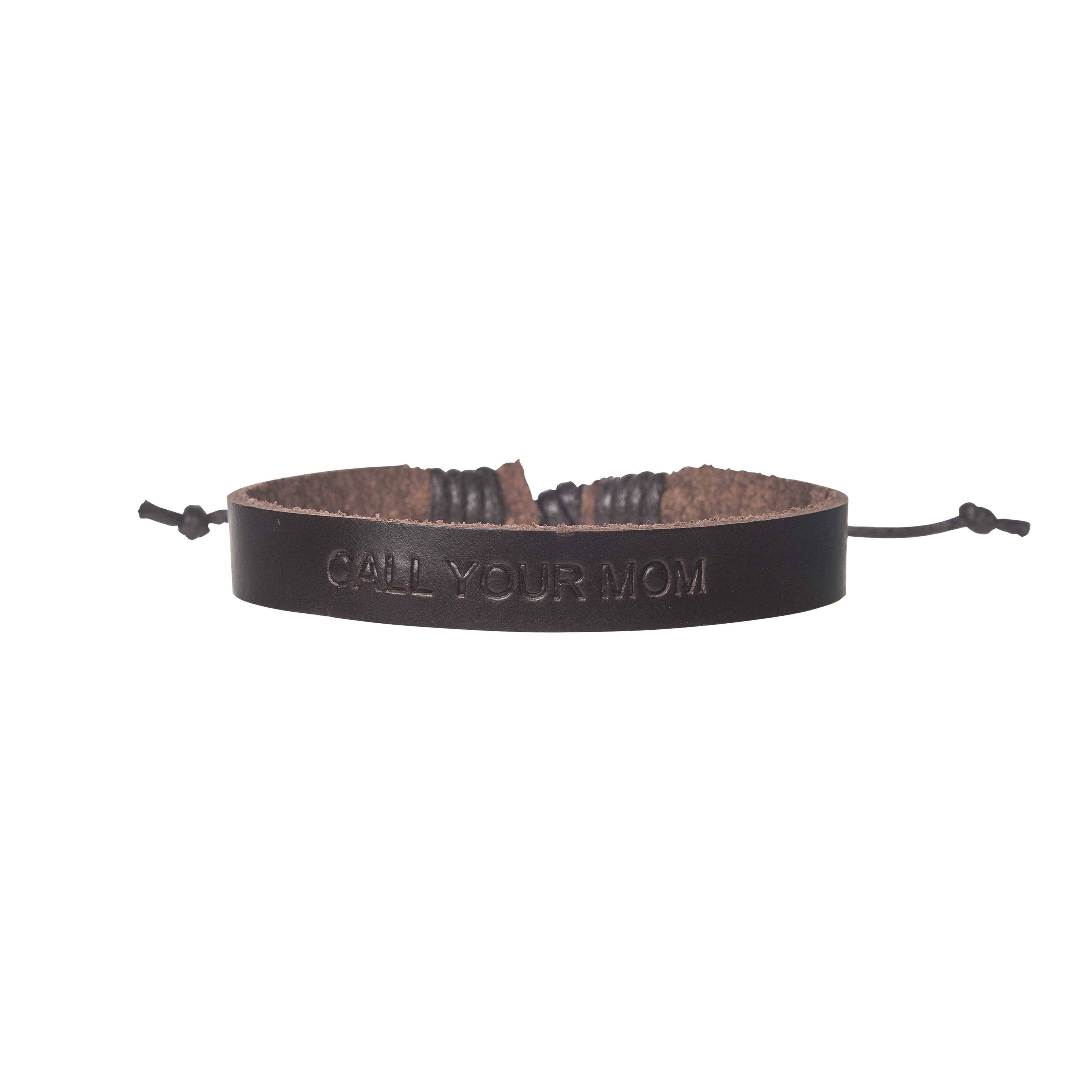SALE Call Your Mom Black Bracelet