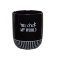 SALE You Crock My World Utensil Crock: Black / 100% Dolomite