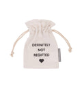 Beige Polyester Small Canvas Gift Bag