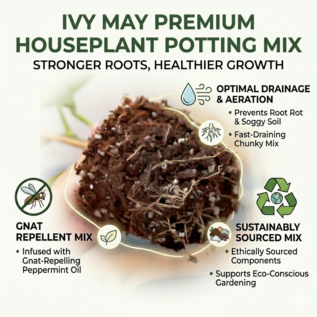 Bulk Soil- Premium Houseplant & Aroid Potting Mix : 25 Gallons