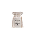 Funfetti Canvas Gift Bag Beige LARGE