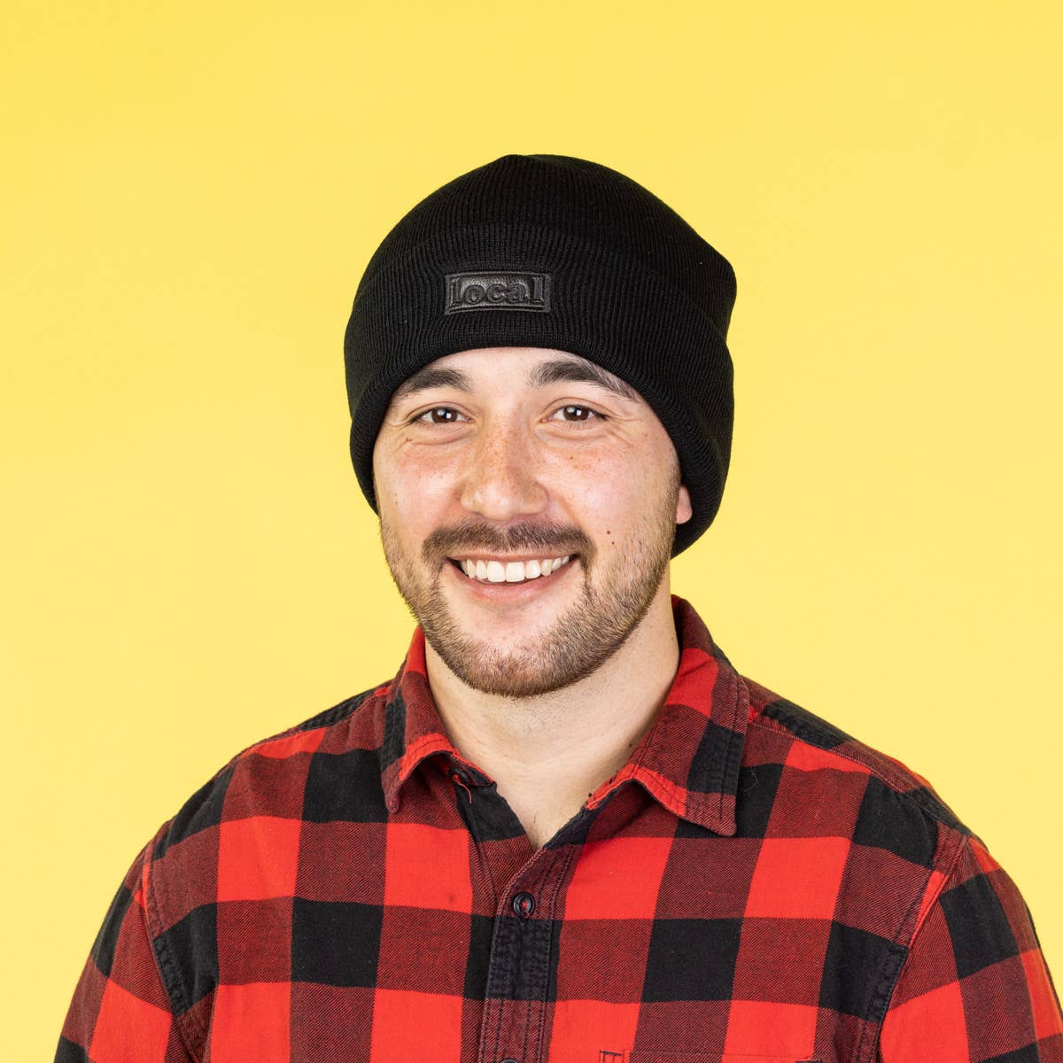 SALE Acrylic 9" Black Local Beanie