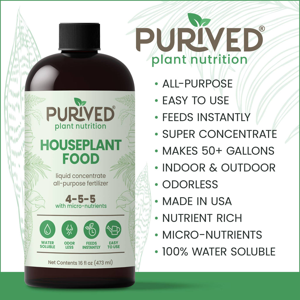 Purived Houseplant, Orchid & Succulent Food Variety Pack