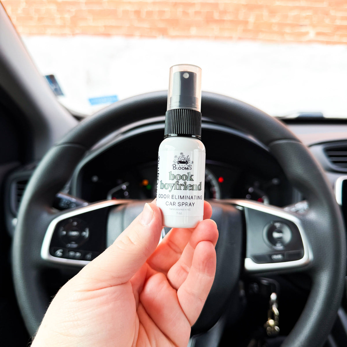 Vroom Spray Odor Eliminating Car Air Freshener & Interior Spray - Handmade in the USA: Sandalwood