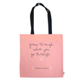 SALE - Canvas Tote Bags: Grow Through What You Go Through - Canvas Tote Bag