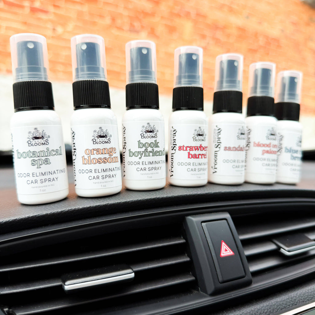 Vroom Spray Odor Eliminating Car Air Freshener & Interior Spray - Handmade in the USA: Vanilla Bean Cupcake