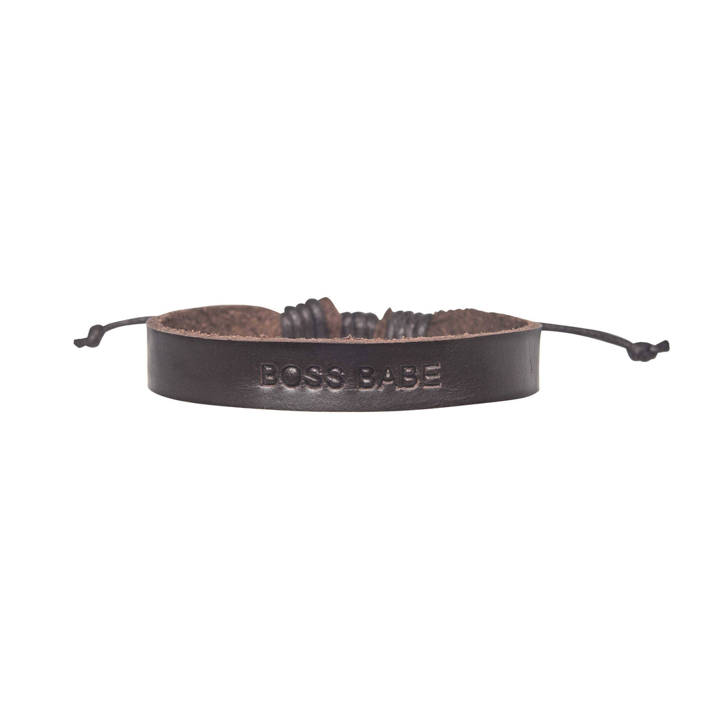 SALE Boss Babe Black Bracelet